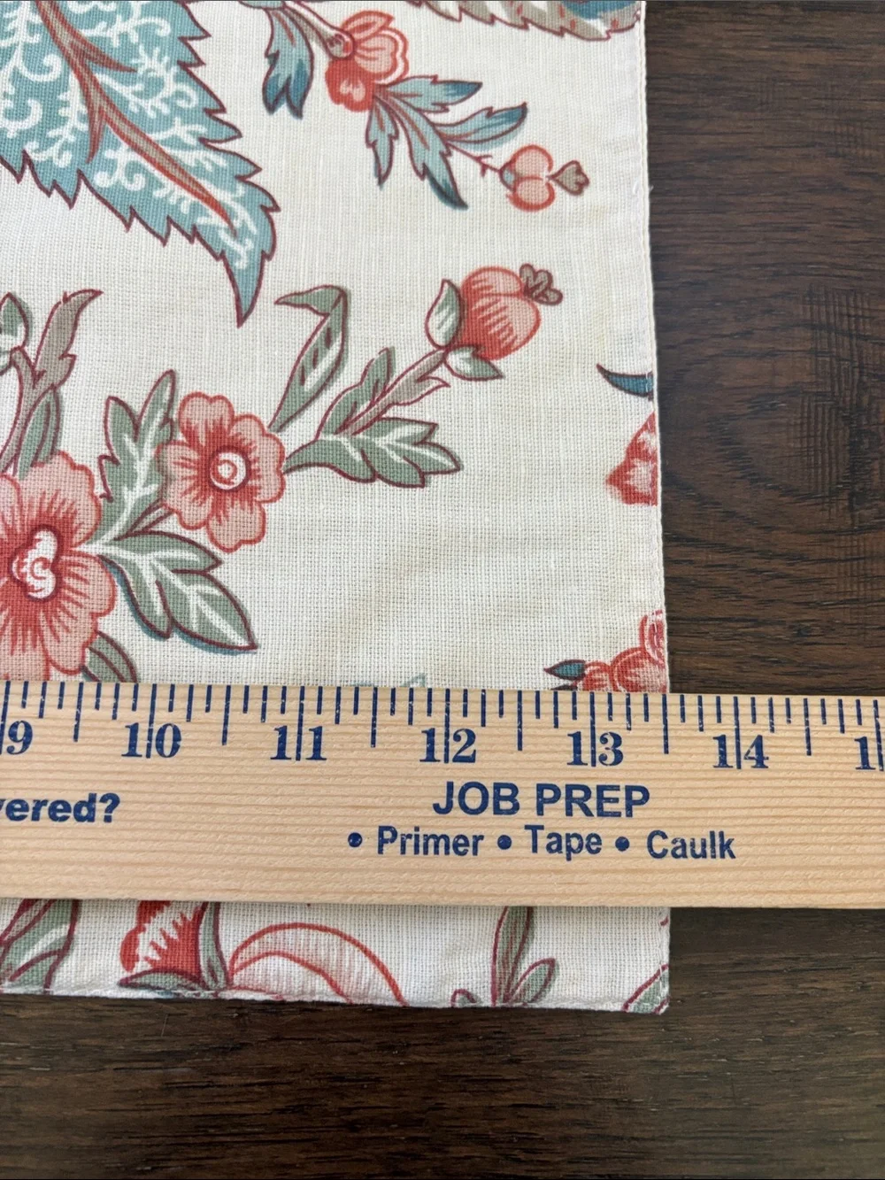 Pottery Barn Floral Butterfly Cream Blue Placemats (5) Summer Table Cotton Linen